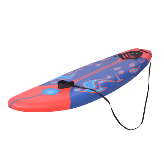 Surfboard Blau und Rot 170 cm - gehpaddeln Surfbretter Finde dein SUP Board - Stand Up Paddle Boards Shop - gehpaddeln.de - Günstige Preise, kostenlose Lieferung & 30 Tage Geld zurück Garantie!