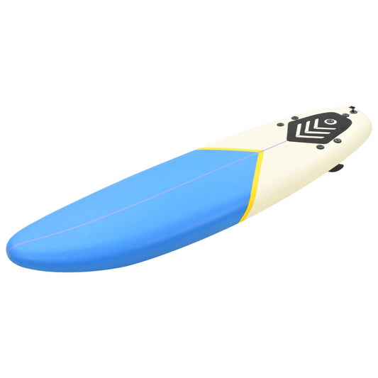 Surfbrett 170 cm Blau und Creme - gehpaddeln Surfbretter Finde dein SUP Board - Stand Up Paddle Boards Shop - gehpaddeln.de - Günstige Preise, kostenlose Lieferung & 30 Tage Geld zurück Garantie!