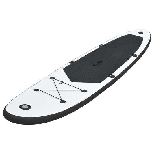Stand Up Paddle Board SUP Set Schwarz und Weiß - gehpaddeln SUP Finde dein SUP Board - Stand Up Paddle Boards Shop - gehpaddeln.de - Günstige Preise, kostenlose Lieferung & 30 Tage Geld zurück Garantie!