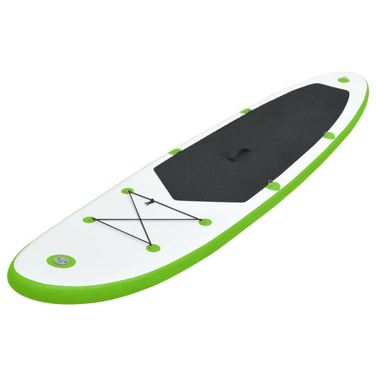 Stand Up Paddle Board SUP Set Grün und Weiß - gehpaddeln SUP Finde dein SUP Board - Stand Up Paddle Boards Shop - gehpaddeln.de - Günstige Preise, kostenlose Lieferung & 30 Tage Geld zurück Garantie!