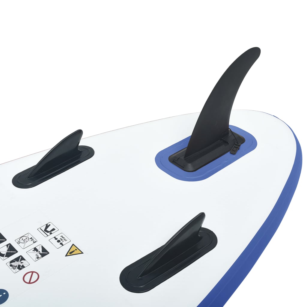 Stand Up Paddle Board SUP Set Blau und Weiß - gehpaddeln SUP Finde dein SUP Board - Stand Up Paddle Boards Shop - gehpaddeln.de - Günstige Preise, kostenlose Lieferung & 30 Tage Geld zurück Garantie!