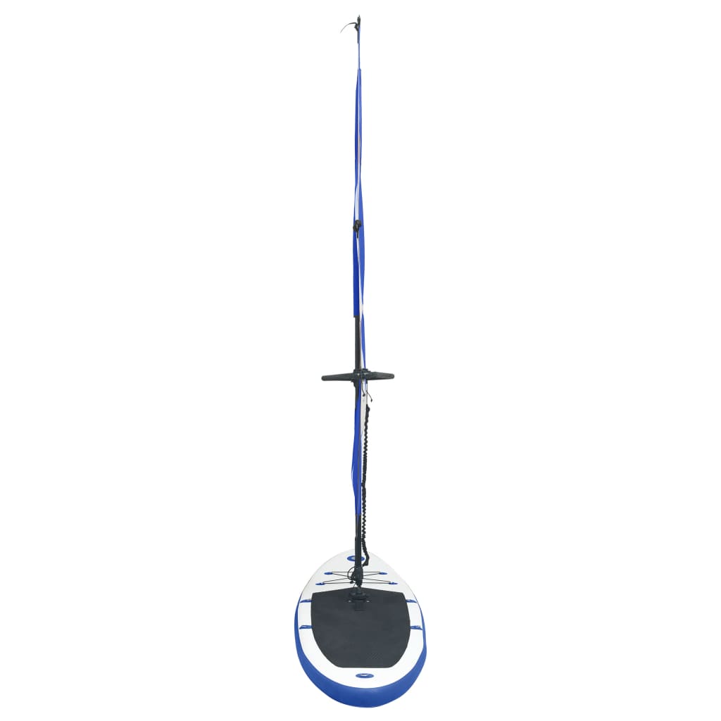 Stand Up Paddle Board SUP Set mit Segel Blau und Weiß - gehpaddeln SUP Finde dein SUP Board - Stand Up Paddle Boards Shop - gehpaddeln.de - Günstige Preise, kostenlose Lieferung & 30 Tage Geld zurück Garantie!