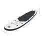 Stand Up Paddle Board SUP Set Schwarz und Weiß - gehpaddeln SUP Finde dein SUP Board - Stand Up Paddle Boards Shop - gehpaddeln.de - Günstige Preise, kostenlose Lieferung & 30 Tage Geld zurück Garantie!