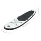 Stand Up Paddle Board SUP Set Schwarz und Weiß - gehpaddeln SUP Finde dein SUP Board - Stand Up Paddle Boards Shop - gehpaddeln.de - Günstige Preise, kostenlose Lieferung & 30 Tage Geld zurück Garantie!