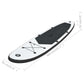 Stand Up Paddle Board SUP Set Schwarz und Weiß - gehpaddeln SUP Finde dein SUP Board - Stand Up Paddle Boards Shop - gehpaddeln.de - Günstige Preise, kostenlose Lieferung & 30 Tage Geld zurück Garantie!