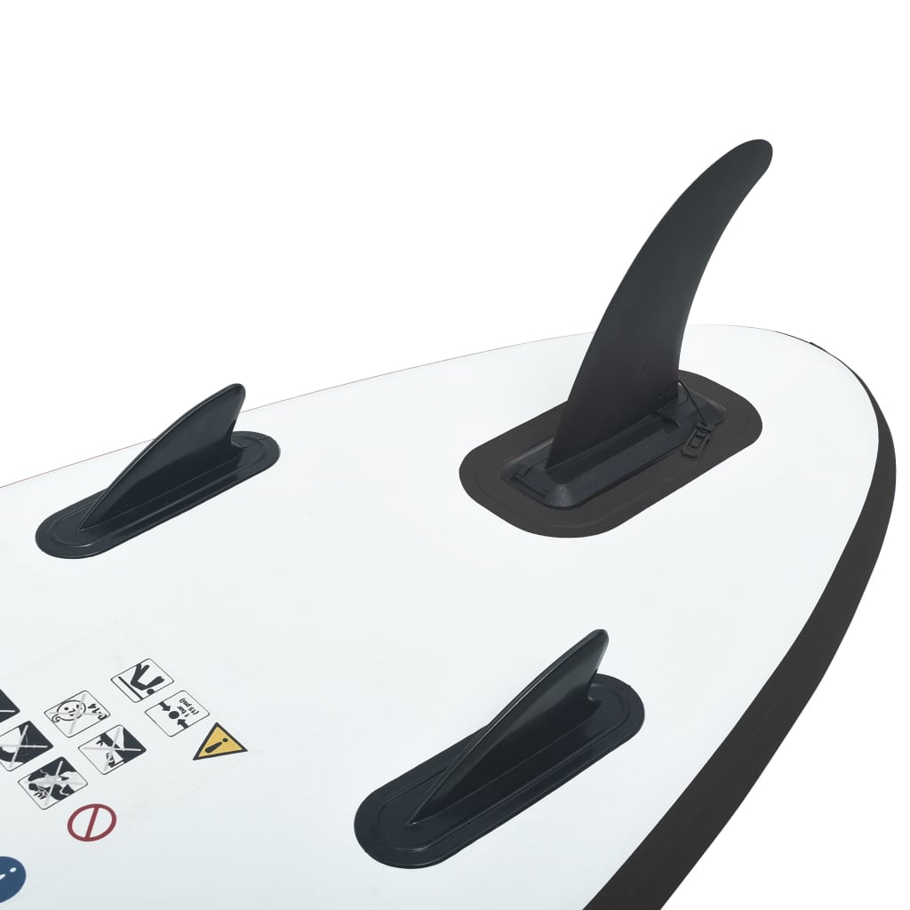Stand Up Paddle Board SUP Set Schwarz und Weiß - gehpaddeln SUP Finde dein SUP Board - Stand Up Paddle Boards Shop - gehpaddeln.de - Günstige Preise, kostenlose Lieferung & 30 Tage Geld zurück Garantie!