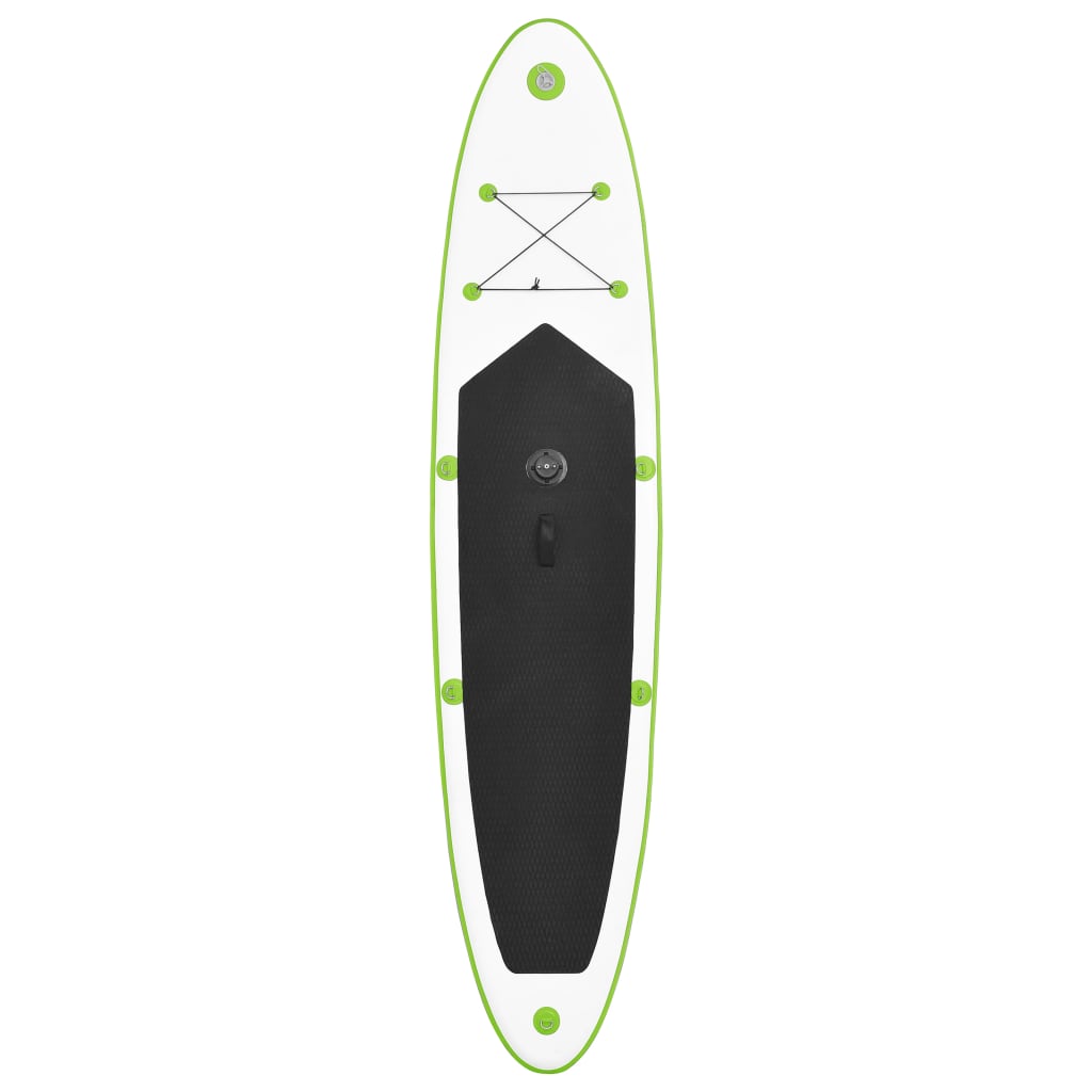 Stand Up Paddle Board SUP Set mit Segel Grün und Weiß - gehpaddeln SUP Finde dein SUP Board - Stand Up Paddle Boards Shop - gehpaddeln.de - Günstige Preise, kostenlose Lieferung & 30 Tage Geld zurück Garantie!