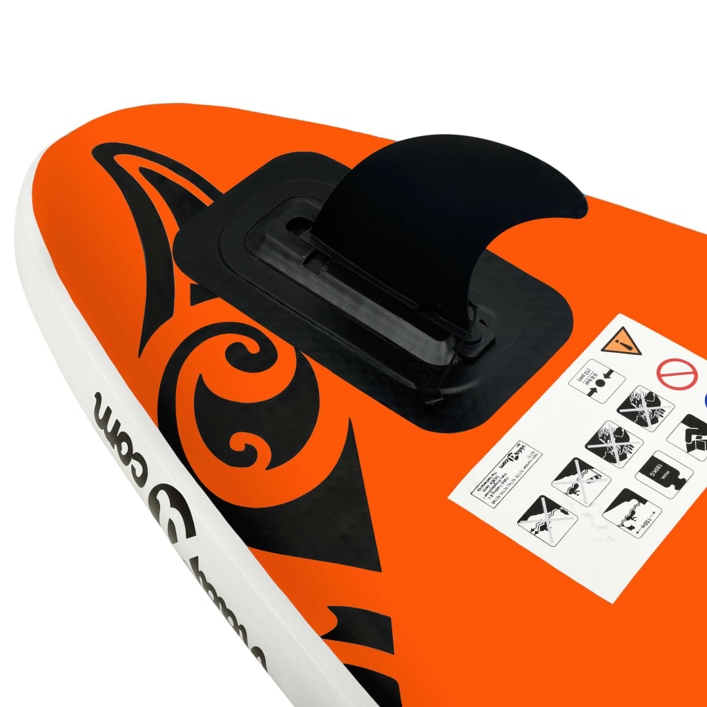 Stand Up Paddle Board SUP Set 305 cm Orange - gehpaddeln SUP Finde dein SUP Board - Stand Up Paddle Boards Shop - gehpaddeln.de - Günstige Preise, kostenlose Lieferung & 30 Tage Geld zurück Garantie!