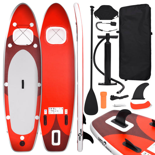 Stand Up Paddle Board SUP Set Rot 360 cm - gehpaddeln SUP Finde dein SUP Board - Stand Up Paddle Boards Shop - gehpaddeln.de - Günstige Preise, kostenlose Lieferung & 30 Tage Geld zurück Garantie!